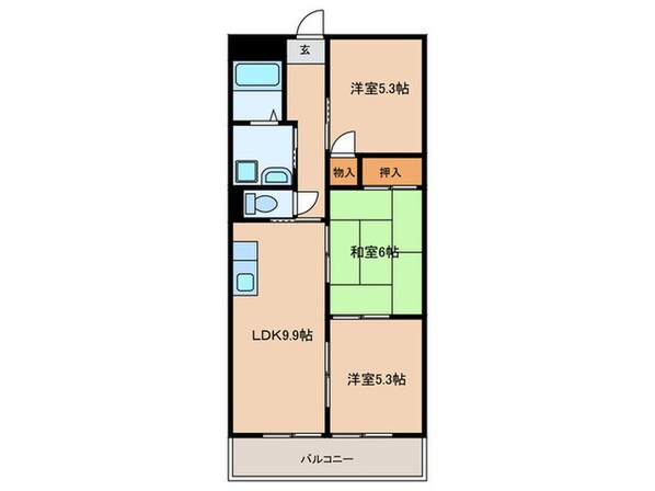 みず貴の物件間取画像